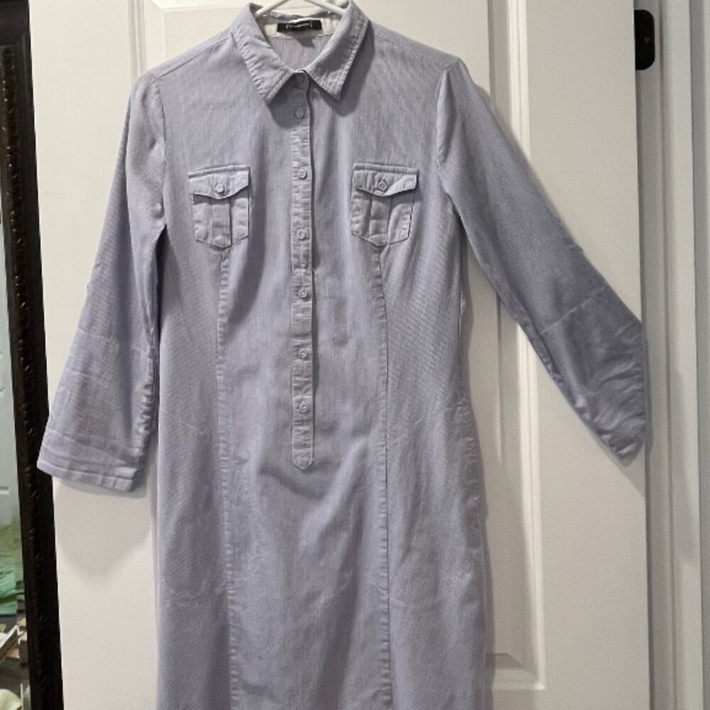 💙 Classic-Chic ST-MARTINS Striped Shirt Dress – EU 36 / S 💙